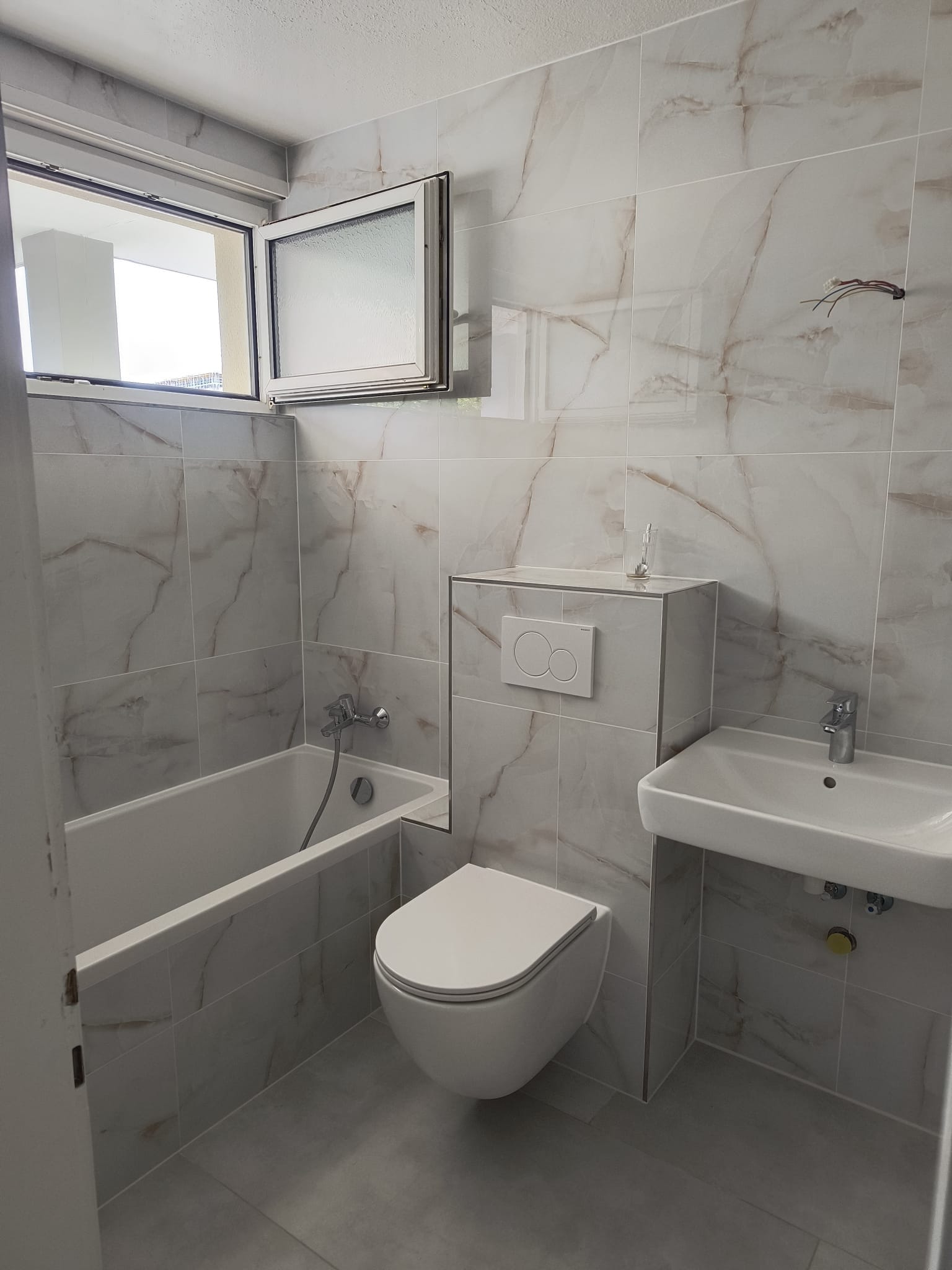 Badezimmer Renovation - Nachher