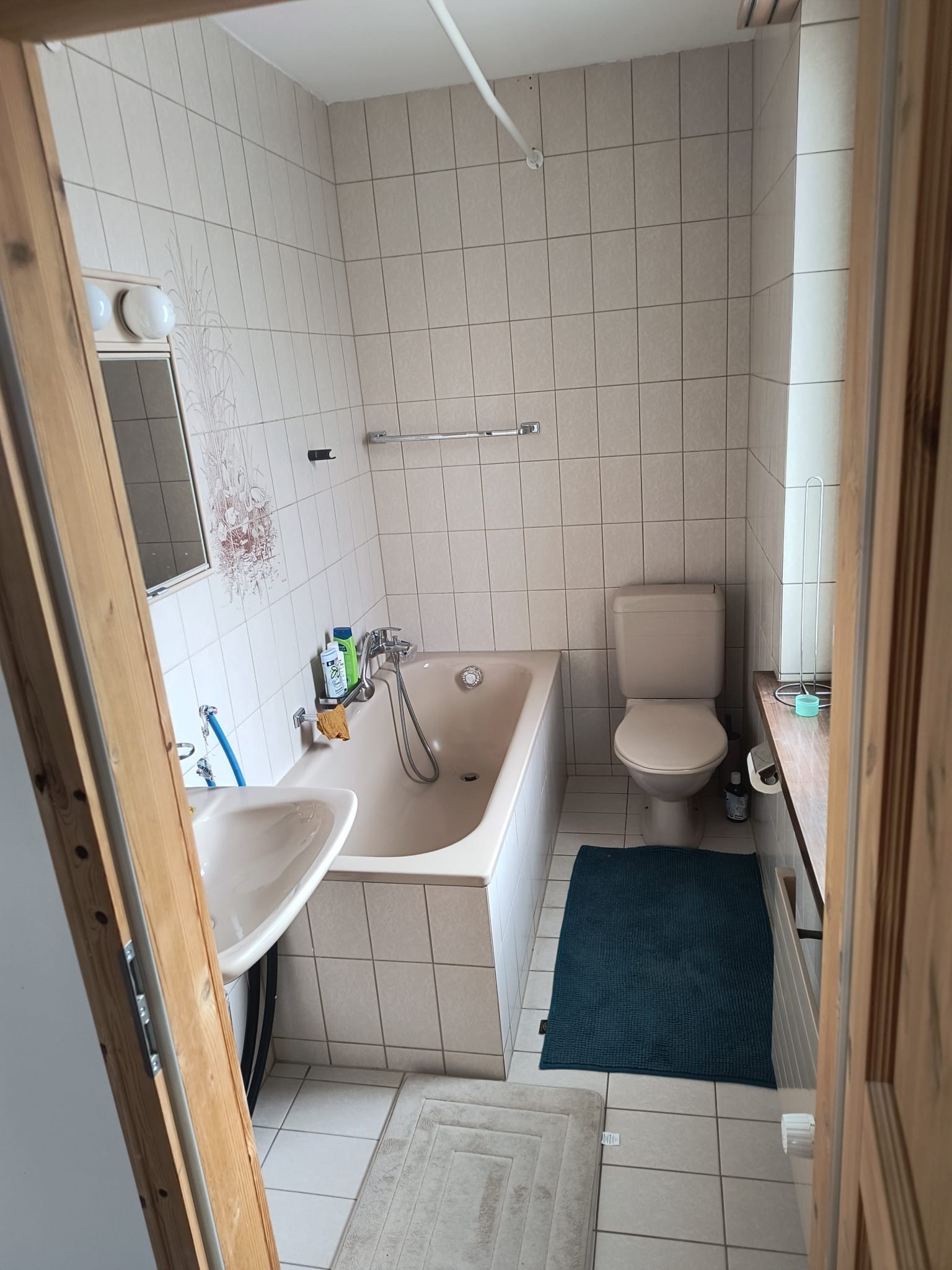 Badezimmer Komplettrenovation - Vorher